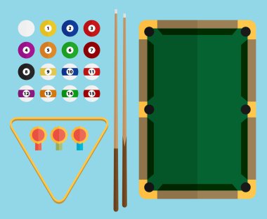 Bilardo havuz oyun aksesuarları