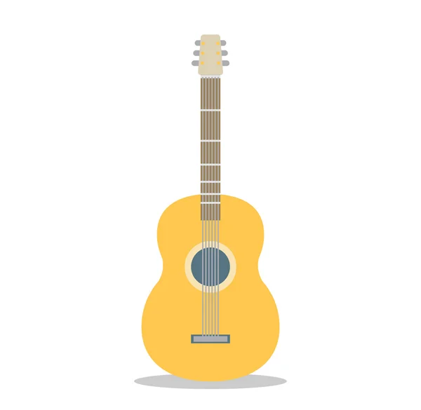 Musical Instrument Flat — Stock Vector