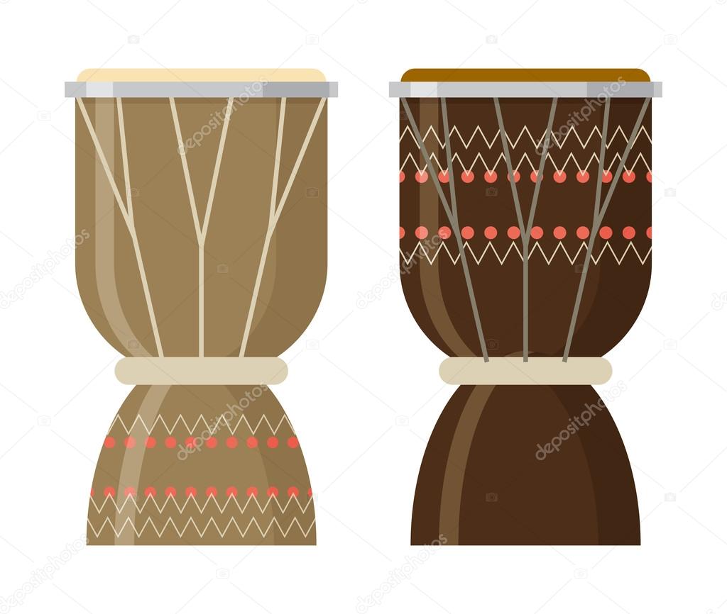 African djembe drums