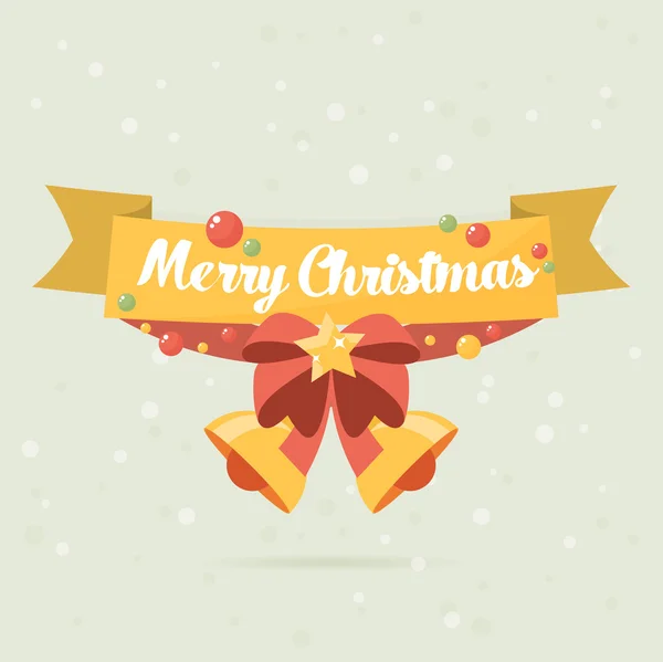 Christmas greeting card — Stock Vector