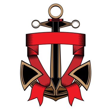 Kurdele ile deniz çapa