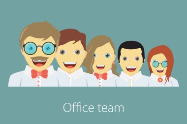 iş insanlar grubu renk profili