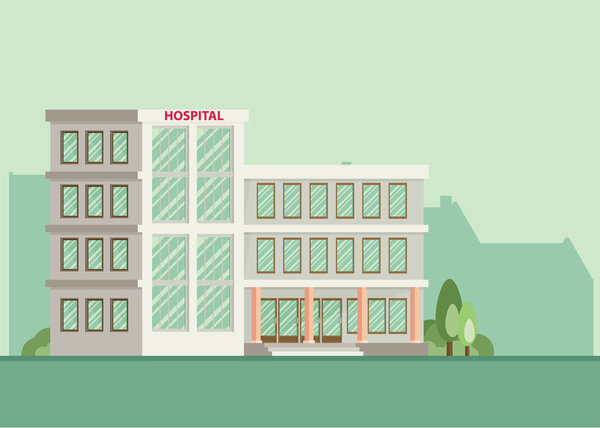 Здание городской больницы
