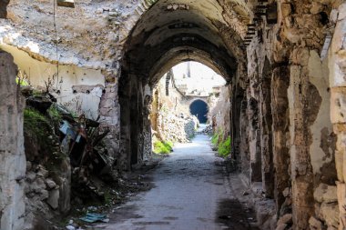 2020 'de IŞİD yenildikten sonra Suriye' nin kuzeyindeki Halep kenti