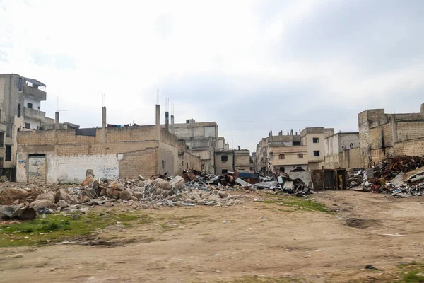 Алеппо Північній Сирії Листопаді 2020 Року Після Поразки Ідіс — стокове фото