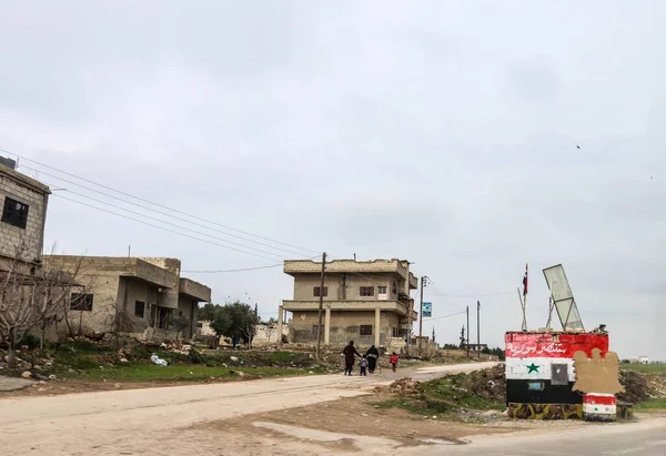 Алеппо Північній Сирії Листопаді 2020 Року Після Поразки Ідіс — стокове фото