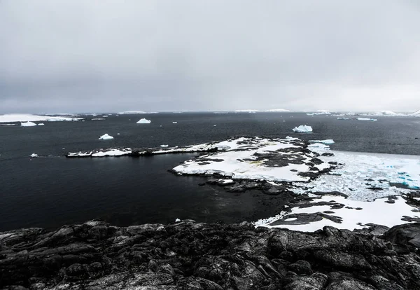 Antarktisz Télen 2019 Januárjában — Stock Fotó