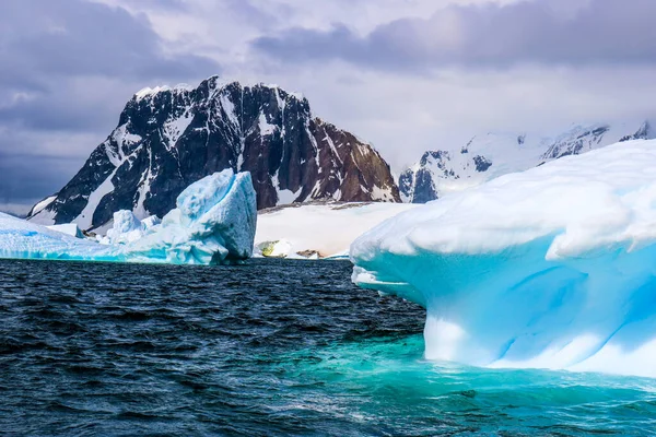 2018年1月的冬季南极洲 — 图库照片