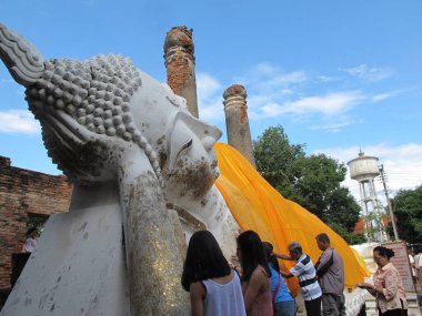 Kırsal yaşam ve yazın Myanmar manzarası