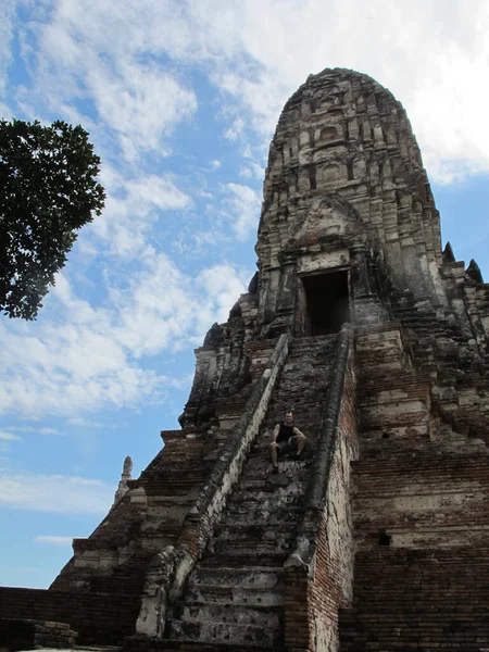 Kırsal Yaşam Yazın Myanmar Manzarası — Stok fotoğraf