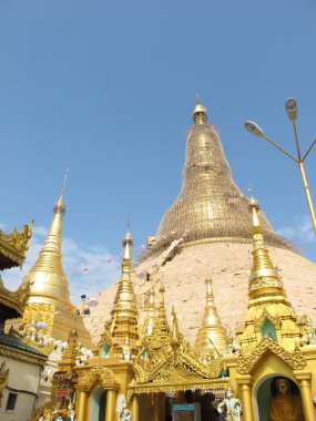 Kırsal yaşam ve yazın Myanmar manzarası