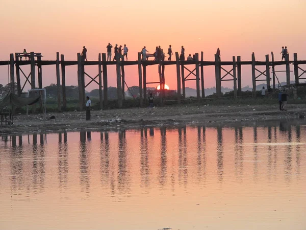 Vida Rural Lugares Interés Myanmar Verano — Foto de Stock