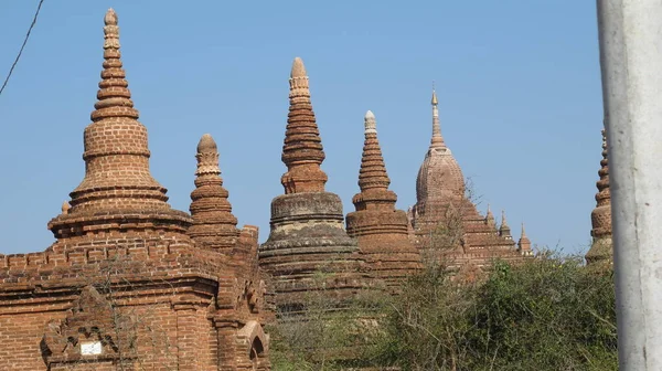 Vida Rural Pontos Turísticos Myanmar Verão — Fotografia de Stock