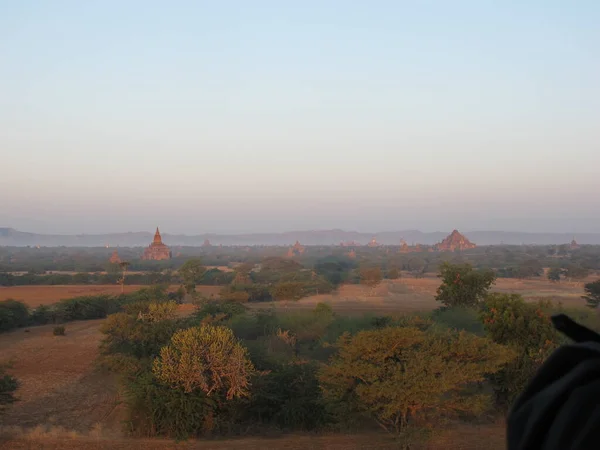 Život Venkově Památky Myanmaru Létě — Stock fotografie