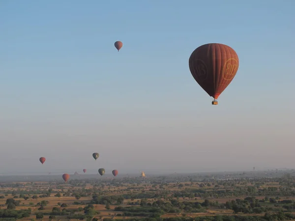 Życie Wsi Zabytki Myanmar Lecie — Zdjęcie stockowe