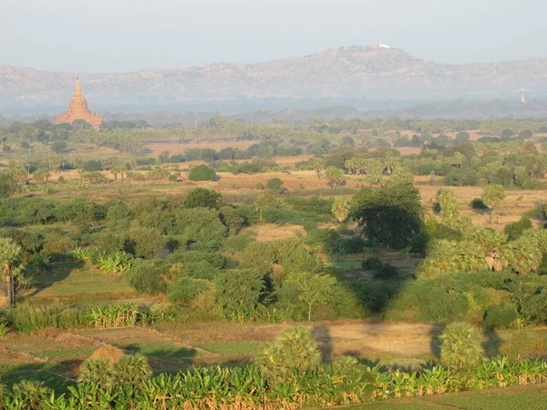 Vita Rurale Luoghi Interesse Del Myanmar Estate — Foto Stock