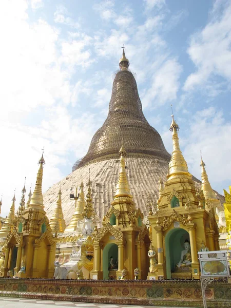 Vida Rural Lugares Interés Myanmar Verano — Foto de Stock