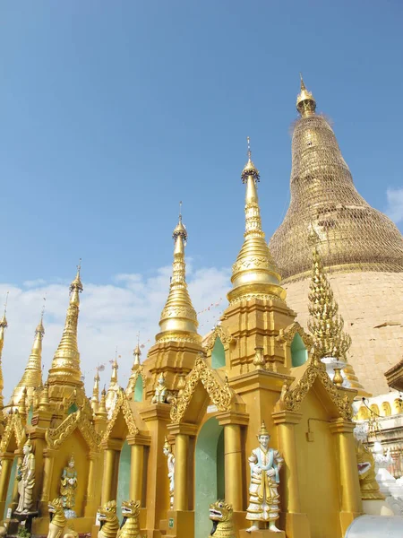 Vida Rural Lugares Interés Myanmar Verano — Foto de Stock