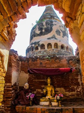 Kırsal yaşam ve yazın Myanmar manzarası