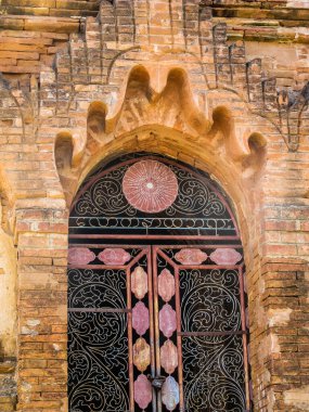 Kırsal yaşam ve yazın Myanmar manzarası