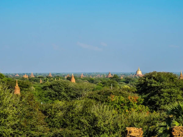 Landsbygdsliv Och Sevärdheter Myanmar Sommaren — Stockfoto