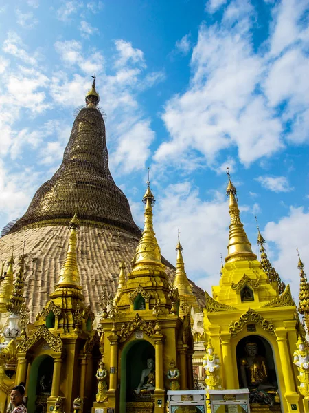 Vie Rurale Sites Touristiques Myanmar Été — Photo