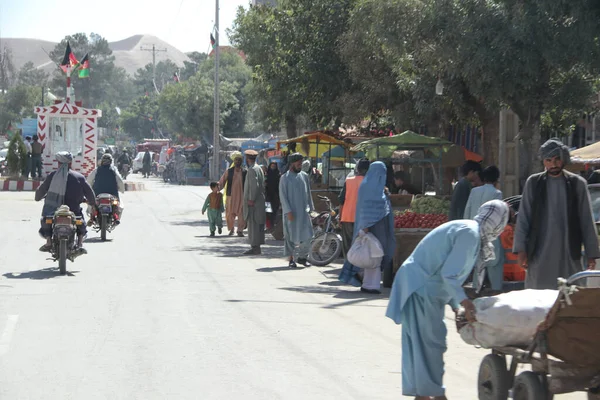 Dagligt Liv Flyktingby Badghis Afghanistan Öknen — Stockfoto