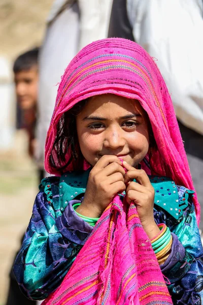 Daily Refugee Village Life Badghis Afghanistan Desert Stock Image