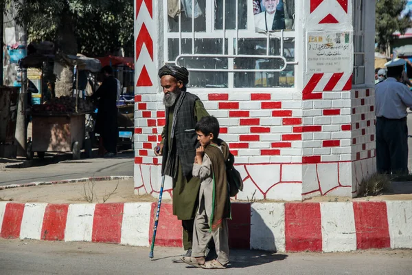 Vida Diaria Los Refugiados Badghis Afganistán Desierto — Foto de Stock