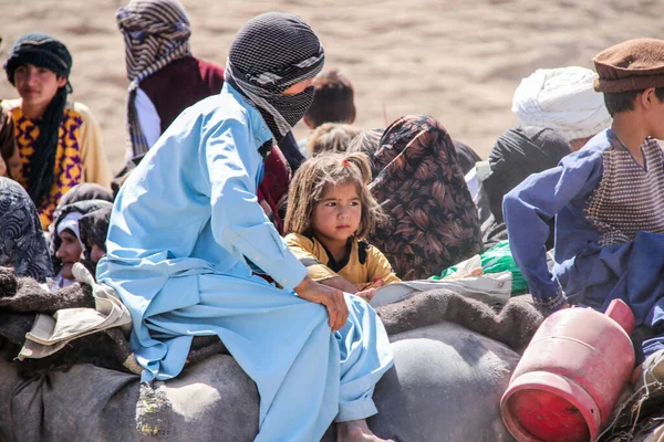 Dagelijks Vluchtelingendorp Badghis Afghanistan Woestijn — Stockfoto