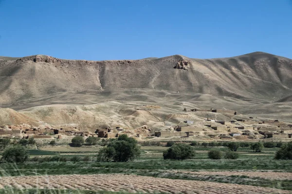 Les Enfants Village Afghan Dans Rue Bamyan Dans Les Hautes — Photo