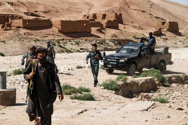 Daily Refugee Village Life Badghis Afghanistan Desert — Stock Photo, Image