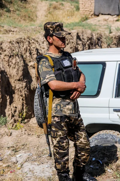 Afeganistão Escola Aldeia Remota Distrito Bamyan Centro Afeganistão Junho 2019 — Fotografia de Stock