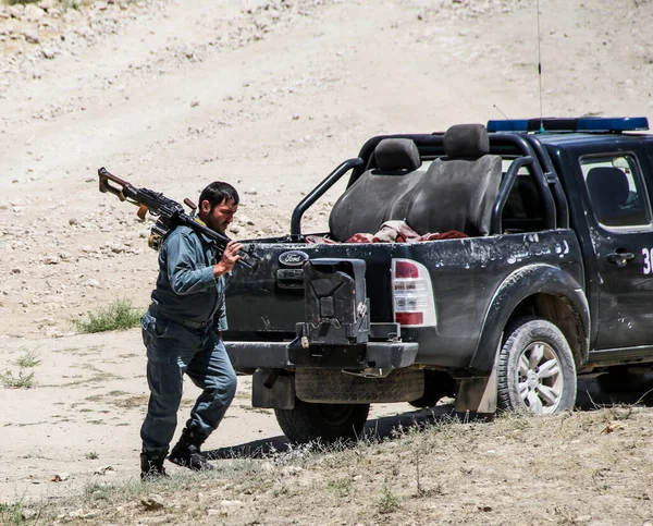 Afghanistan Remoto Villaggio Scuola Nel Distretto Bamyan Afghanistan Centrale Nel — Foto Stock