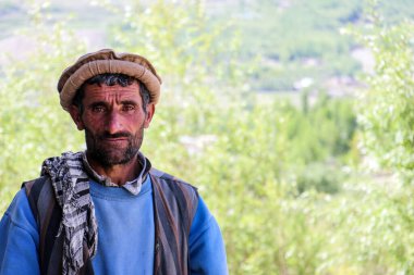 Afganistan 'daki Wakan Vadisi, Çin, Pakistan ve Tacikistan sınırının yanında.