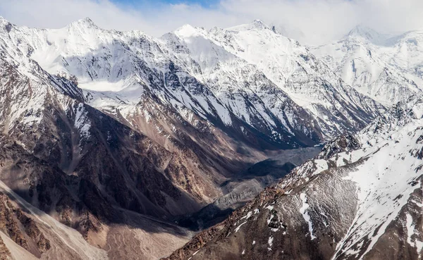 Vale Wakan Afeganistão Lado Fronteira Entre China Paquistão Tajiquistão — Fotografia de Stock