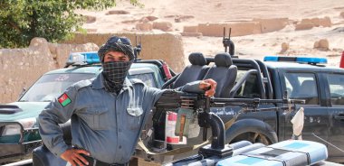 Haziran 2019 'da Afganistan' ın orta Afganistan 'daki Bamyan bölgesinde ücra bir köy okulunda