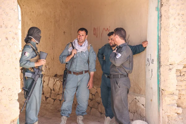 Afeganistão Escola Aldeia Remota Distrito Bamyan Centro Afeganistão Junho 2019 — Fotografia de Stock