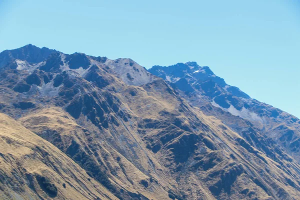 Montañas Granjas Bosques Nueva Zelanda Verano Marzo 2019 — Foto de Stock
