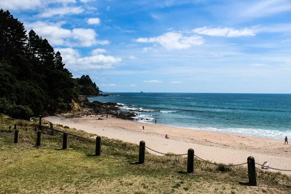 Playas Montañas Granjas Ríos Bosques Nueva Zelanda Verano Marzo 2019 — Foto de Stock