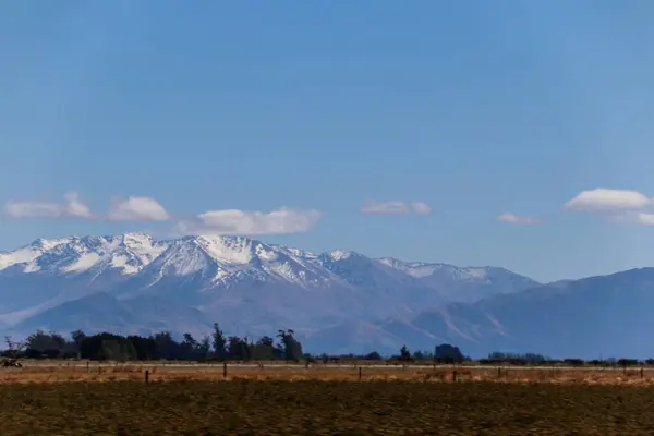 Nowa Zelandia Góry Jeziora Wyspie Południowej Queenstown Fiordland Lutym 2020 — Zdjęcie stockowe