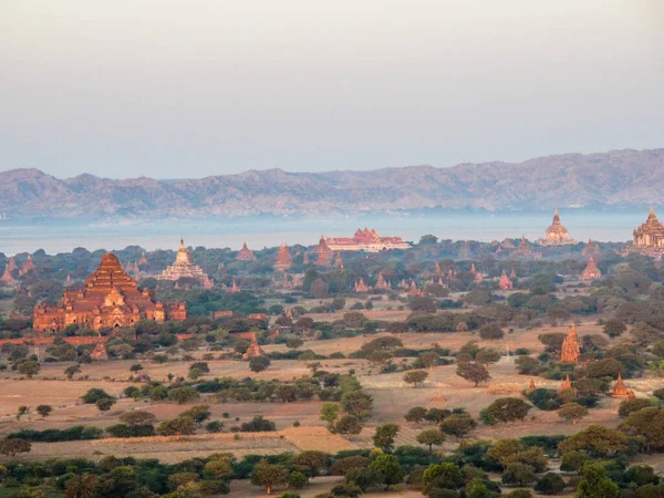 Život Venkově Památky Myanmaru Létě — Stock fotografie