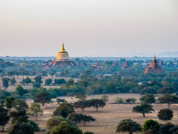 Život Venkově Památky Myanmaru Létě — Stock fotografie