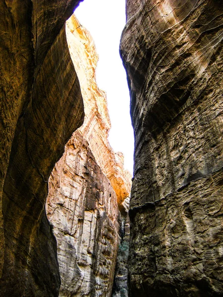 Jordania Petra Wadi Rum Latem — Zdjęcie stockowe