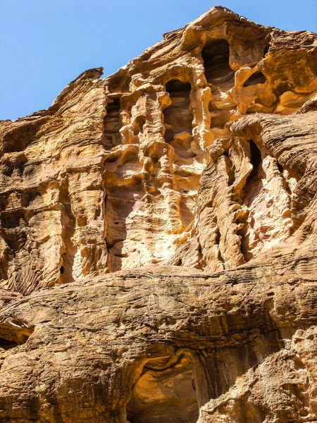 Jordanien Petra Och Wadi Rum Sommaren — Stockfoto