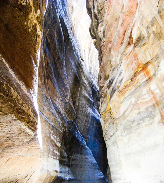 Jordania Petra Wadi Rum Latem — Zdjęcie stockowe