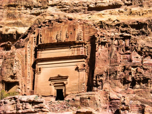 Jordanien Petra Och Wadi Rum Sommaren — Stockfoto