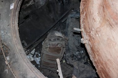 2020 'de Suriye çölündeki antik Palmerya kenti.