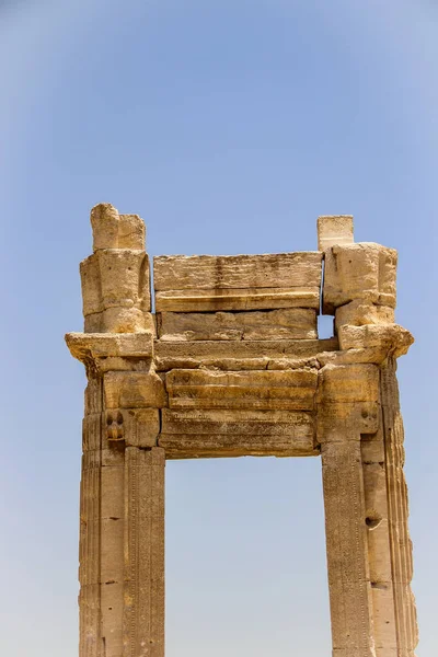 Ancient City Palmerya Syrian Desert 2020 — Stock Photo, Image