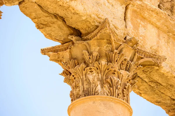 2020年のシリア砂漠のパルメリヤの古代都市 — ストック写真